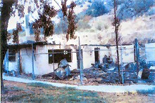 Three Rivers, California homeowner before