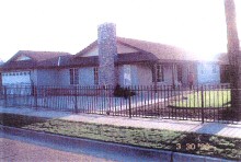 Tulare, California new house on the same lot